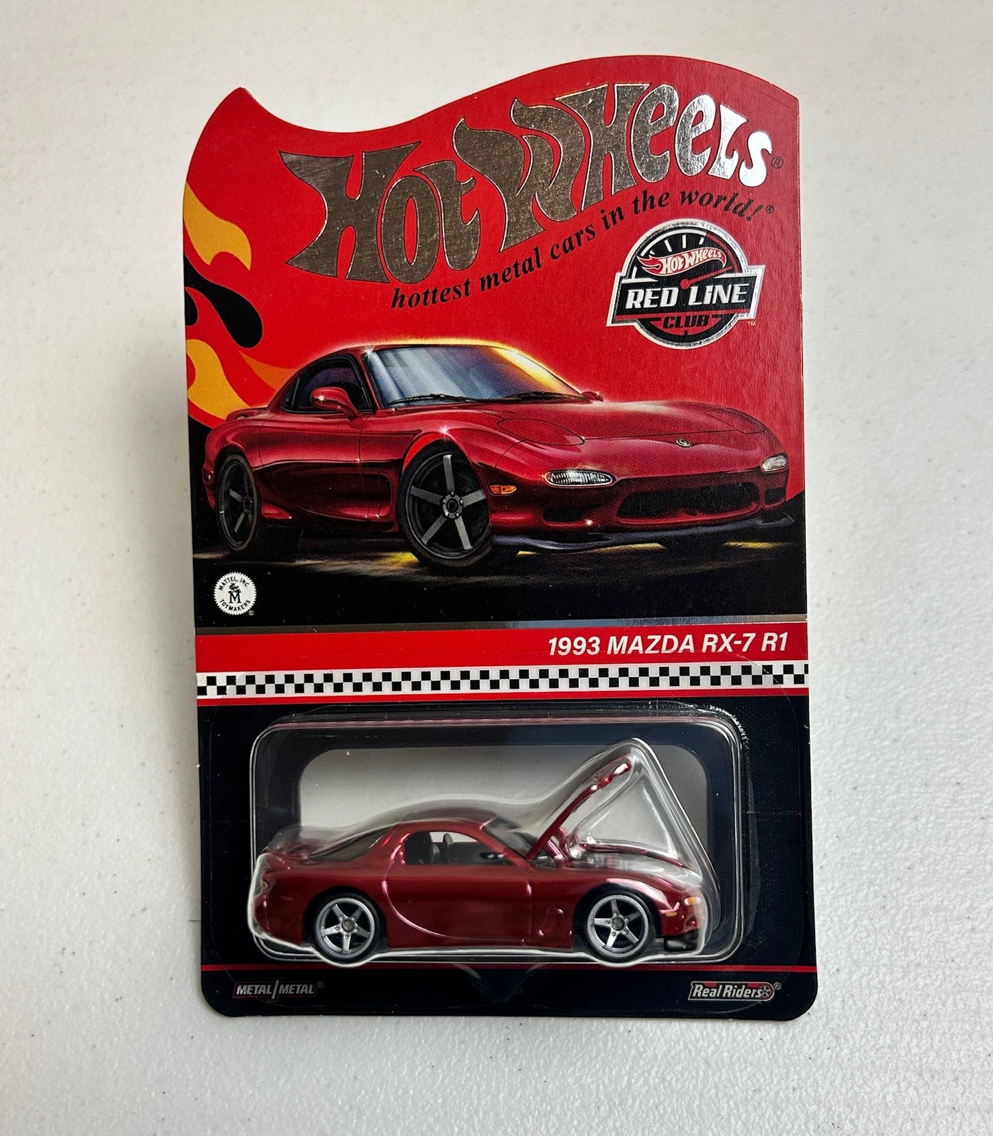 Hot Wheels 1:64 RLC 1993 Mazda RX-7 R1