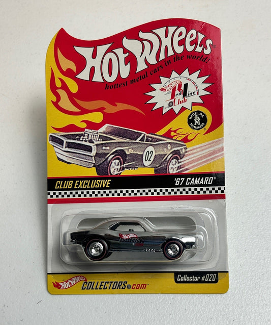 Hot Wheels 1:64 RLC Club Exclusive - '67 Camaro - Black Stripes 1 of 10000