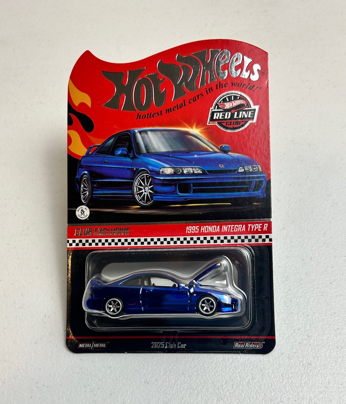 Hot Wheels 1:64 RLC Club Exclusive - 1995 Honda Integra Type R - Blue