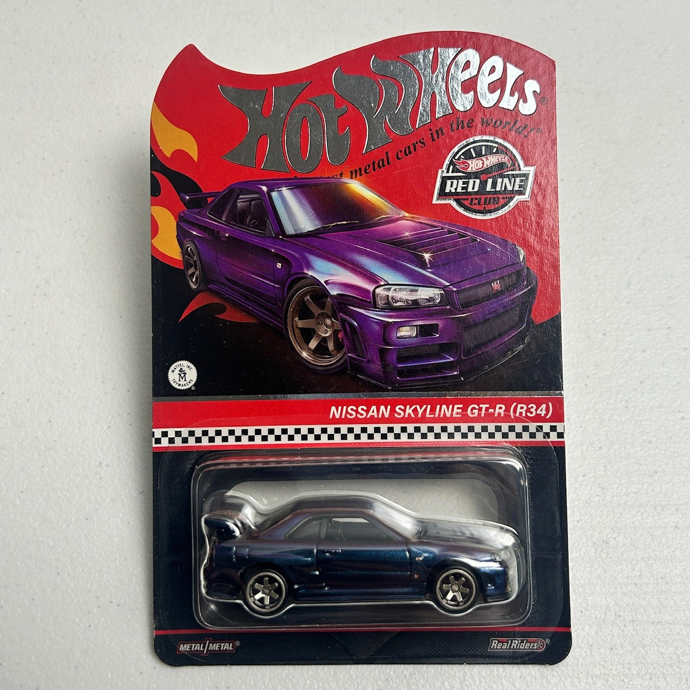 Hot Wheels 1:64 Nissan Skyline GT-R (R34) Chromeleon