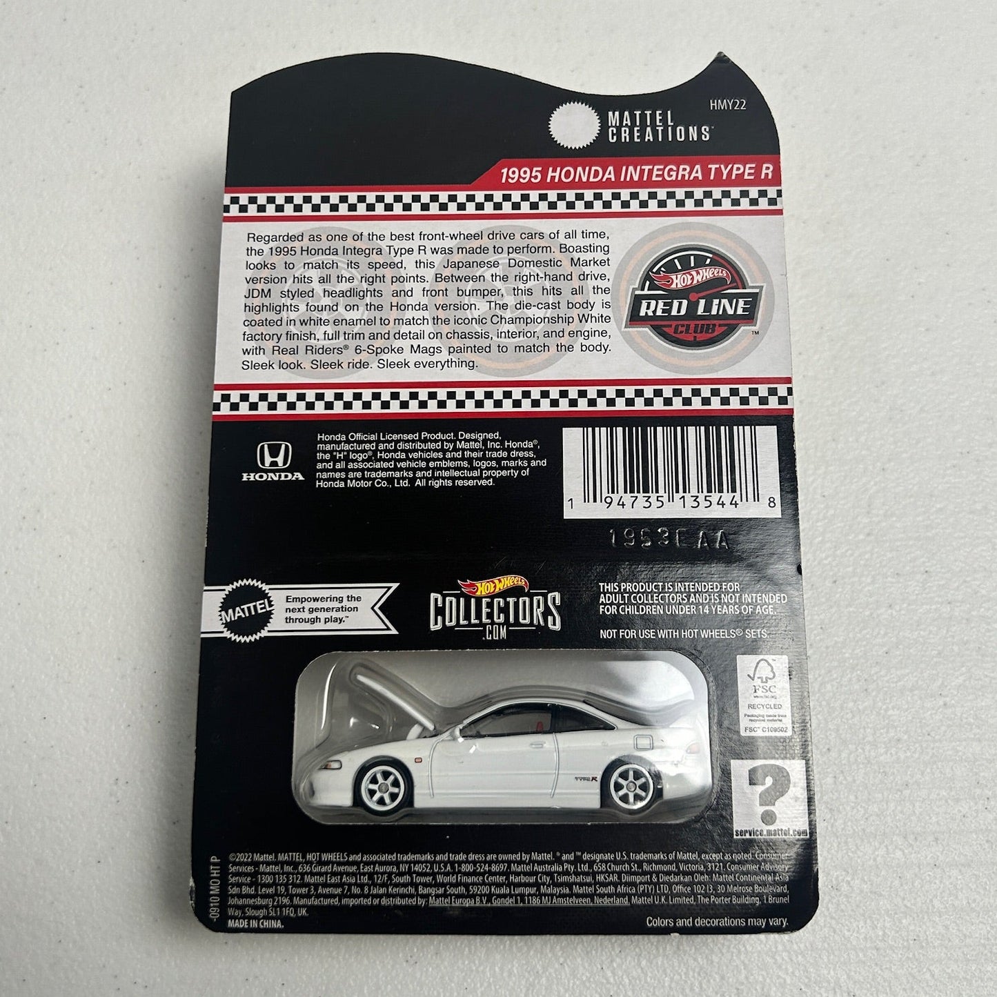 Hot Wheels 1:64 Subaru Impreza WRX 2022 Collector Edition