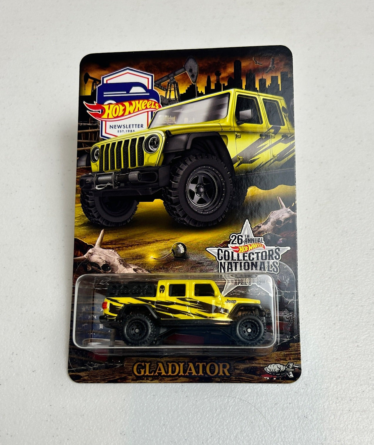 Hot Wheels 1:64 Nationals Newsletter Jeep Gladiator 239/250