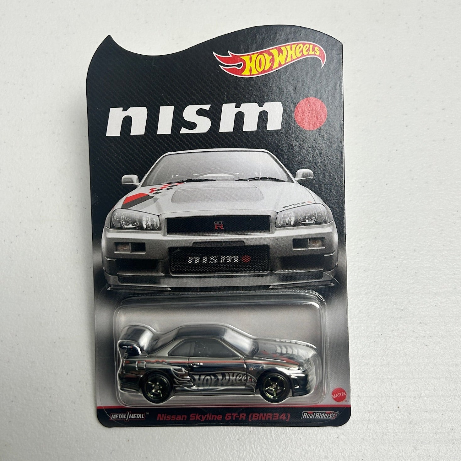 Hot Wheels 1:64 RLC Nismo Nissan Skyline GTR (BNR34) Sadowflame
