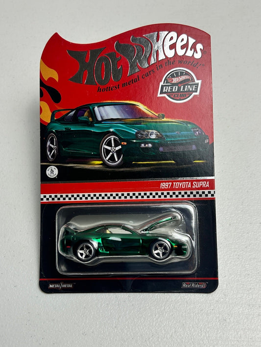 Hot Wheels 1:64 RLC 1997 Toyota Supra Green