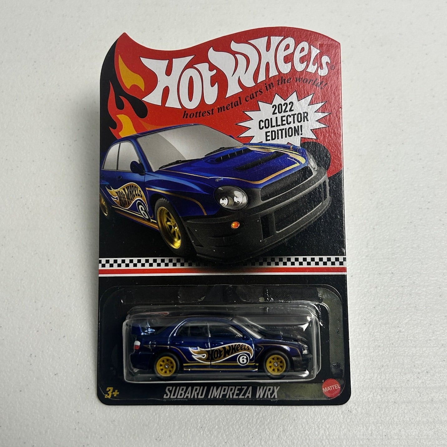 Hot Wheels 1:64 Subaru Impreza WRX 2022 Collector Edition