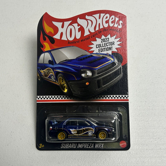 Hot Wheels 1:64 Subaru Impreza WRX 2022 Collector Edition