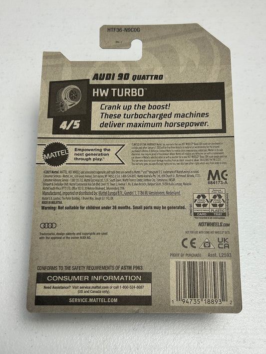 Hot Wheels 1:64 Audi 90 Quattro Super TH