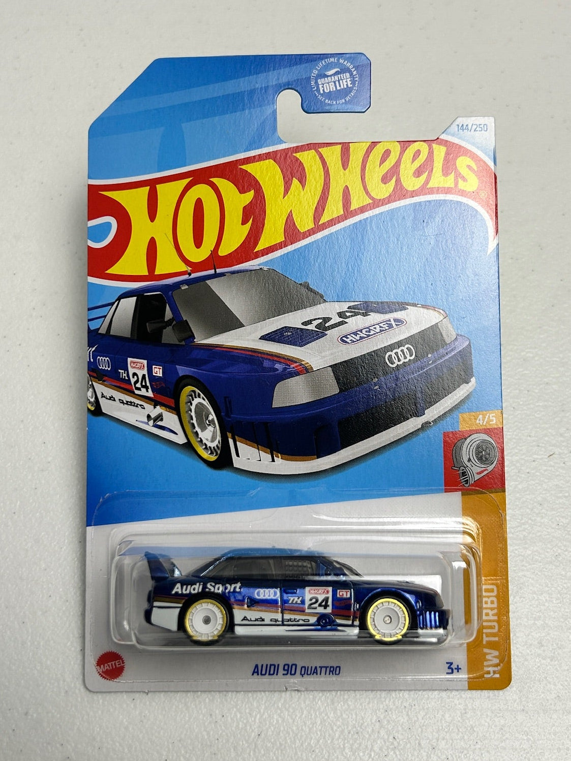 Hot Wheels 1:64 Audi 90 Quattro Super TH