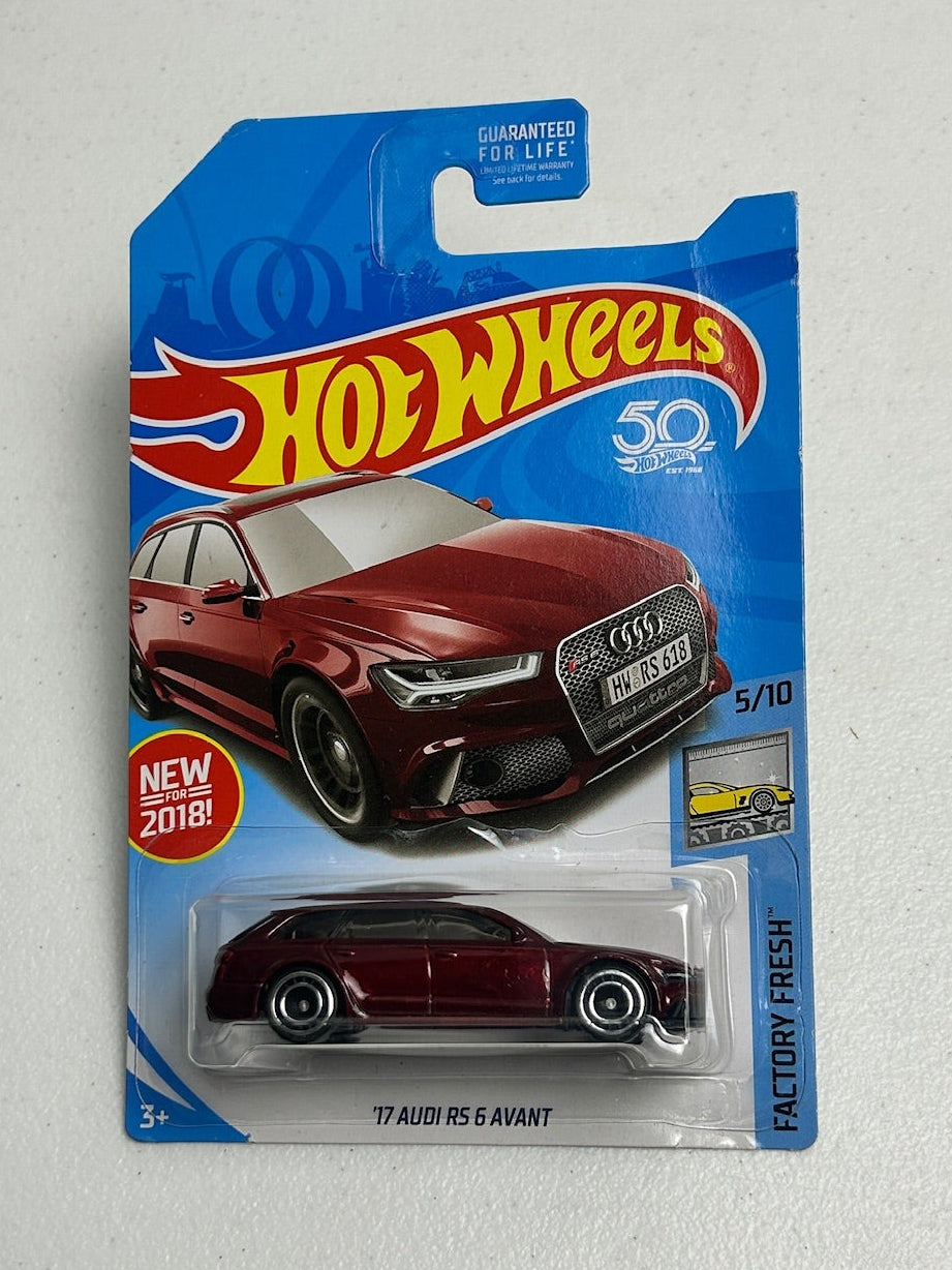 Hot Wheels 1:64 '17 Audi RS 6 Avant Super TH