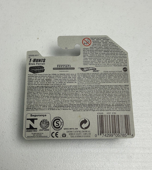 Hot Wheels 1:64 Enzo Ferrari Super TH Short Card