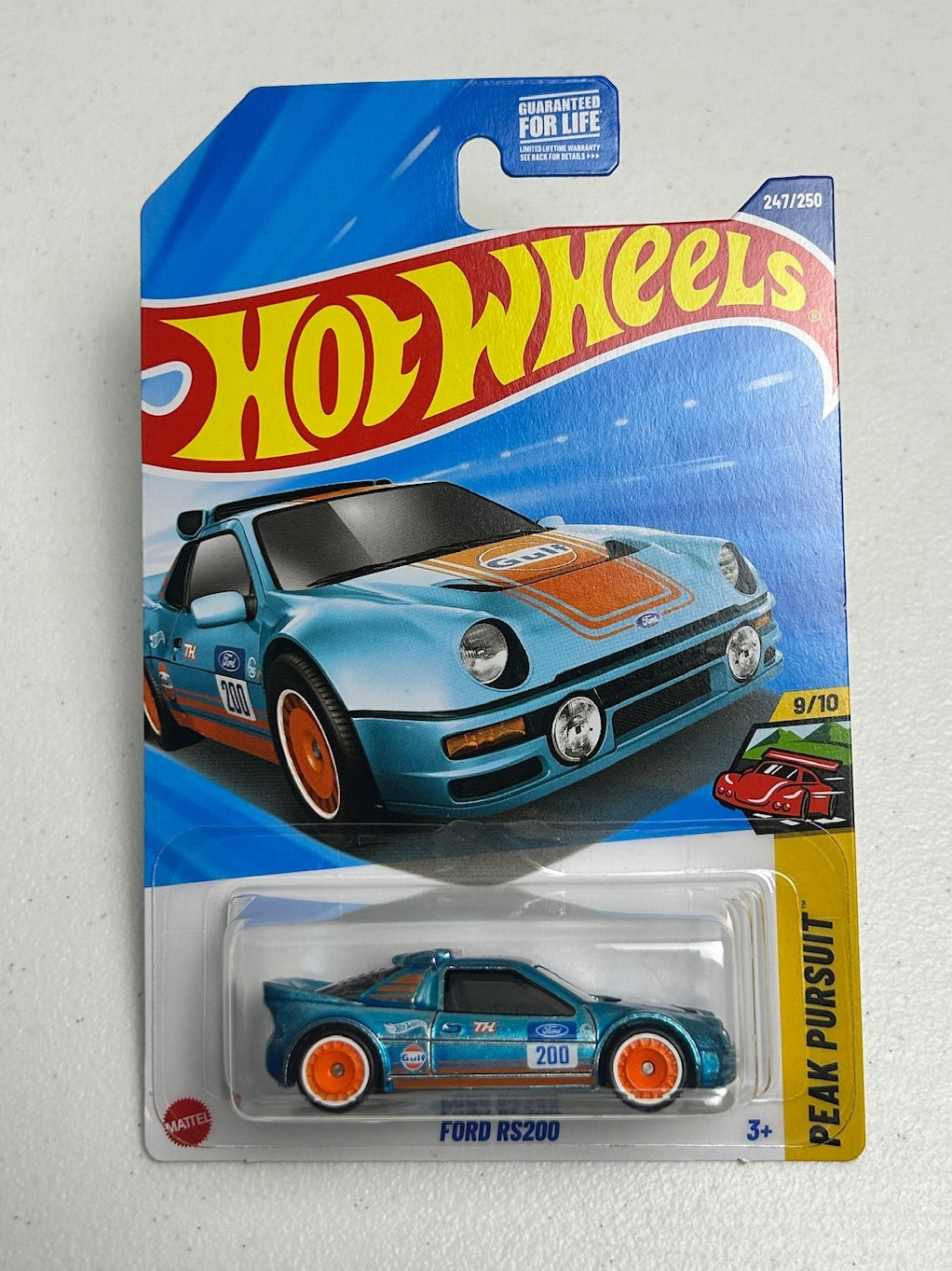 Hot Wheels 1:64 Ford RS200 Super TH