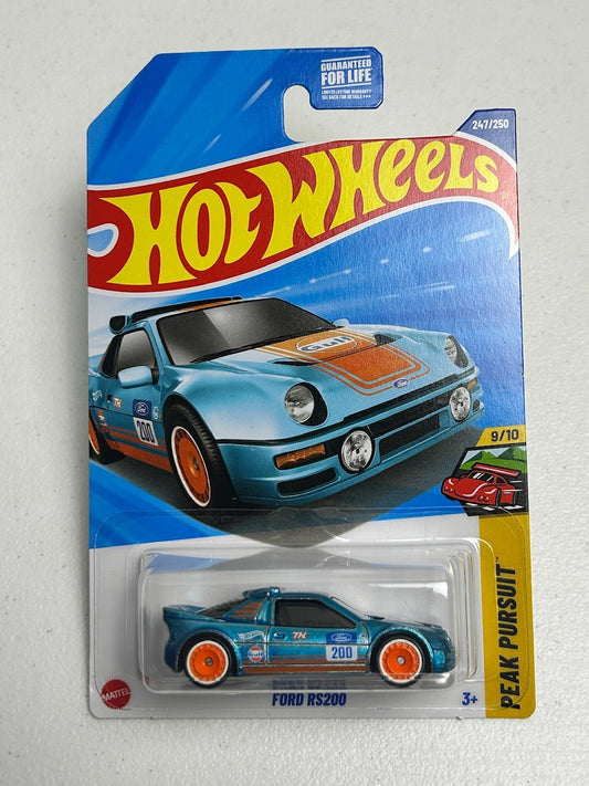 Hot Wheels 1:64 Ford RS200 Super TH