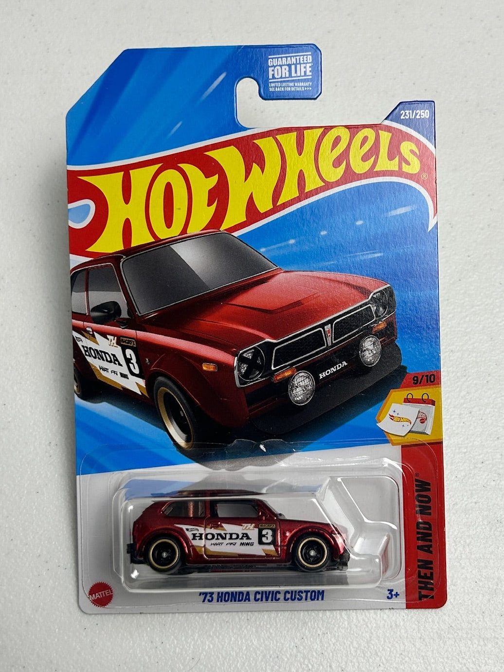 Hot Wheels 1:64 '73 Honda Civic Custom Super TH