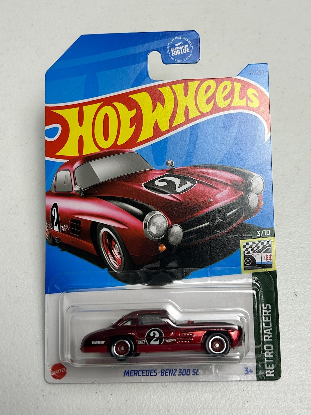 Hot Wheels 1:64 Mercedes-Benz 300 SL Super TH