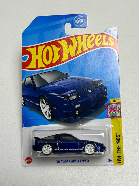Hot Wheels 1:64 '96 Nissan 180SX Type X Super TH