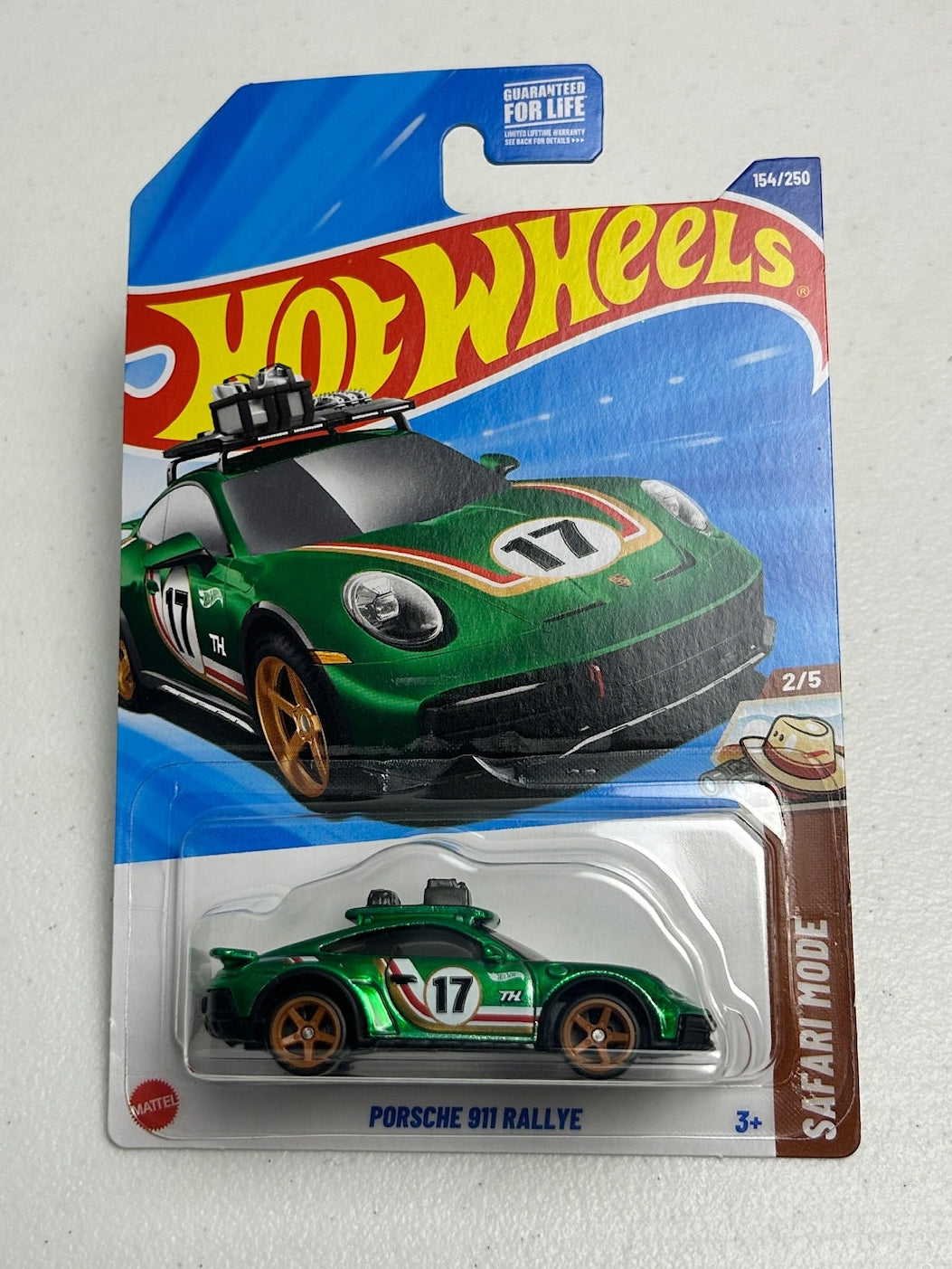 Hot Wheels 1:64 Porsche 911 Rallye Super TH