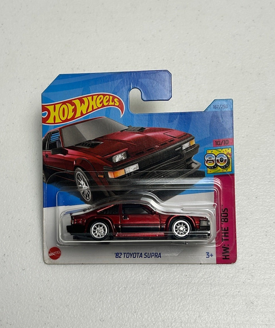 Hot Wheels 1:64 '82 Toyota Supra Super TH Short Card