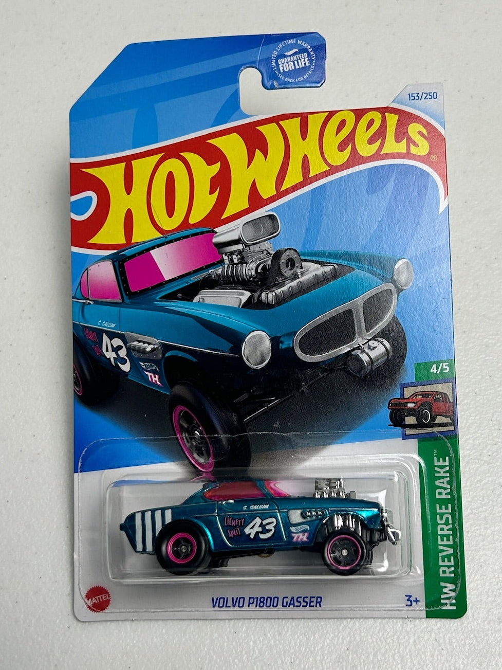 Hot Wheels 1:64 Volvo P1800 Gasser Super TH