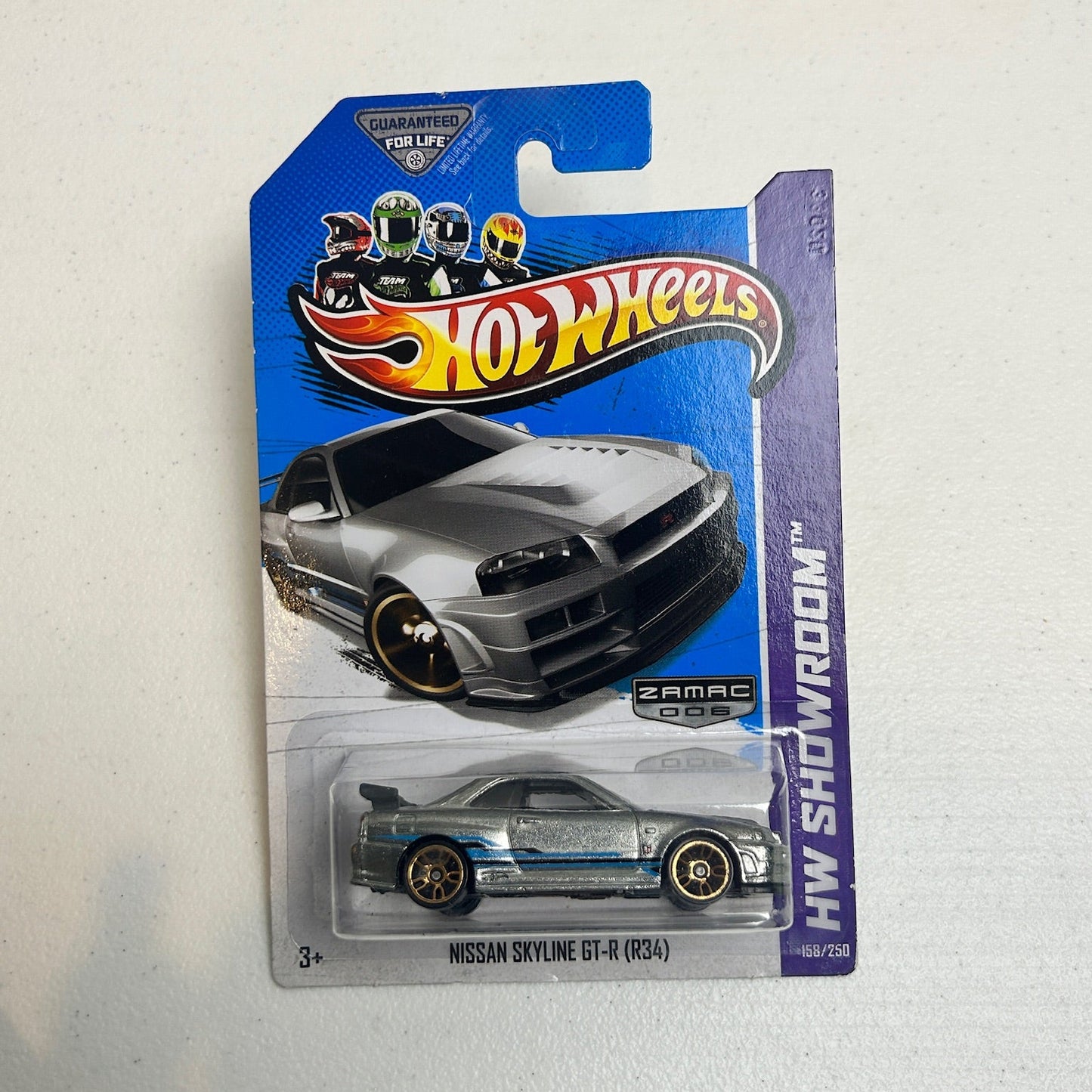 Hot Wheels 1:64 Nissan Skyline GT-R (R34) Zamac
