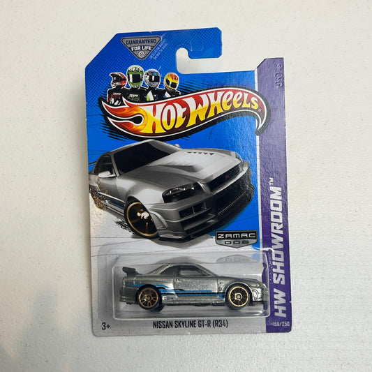 Hot Wheels 1:64 Nissan Skyline GT-R (R34) Zamac